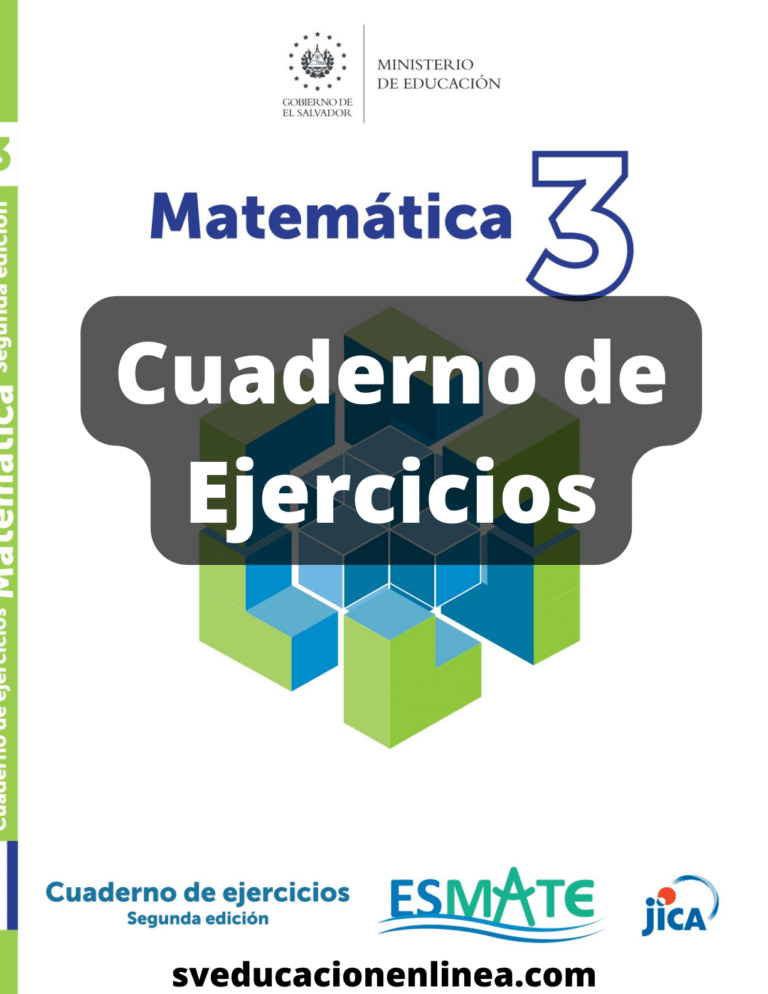 Cuaderno de Ejercicios de Matemáticas Tercer Grado Resuelto PDF
