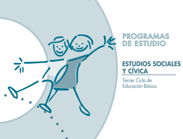 Programa de Estudio de Estudios Sociales y Cívica Tercer Ciclo